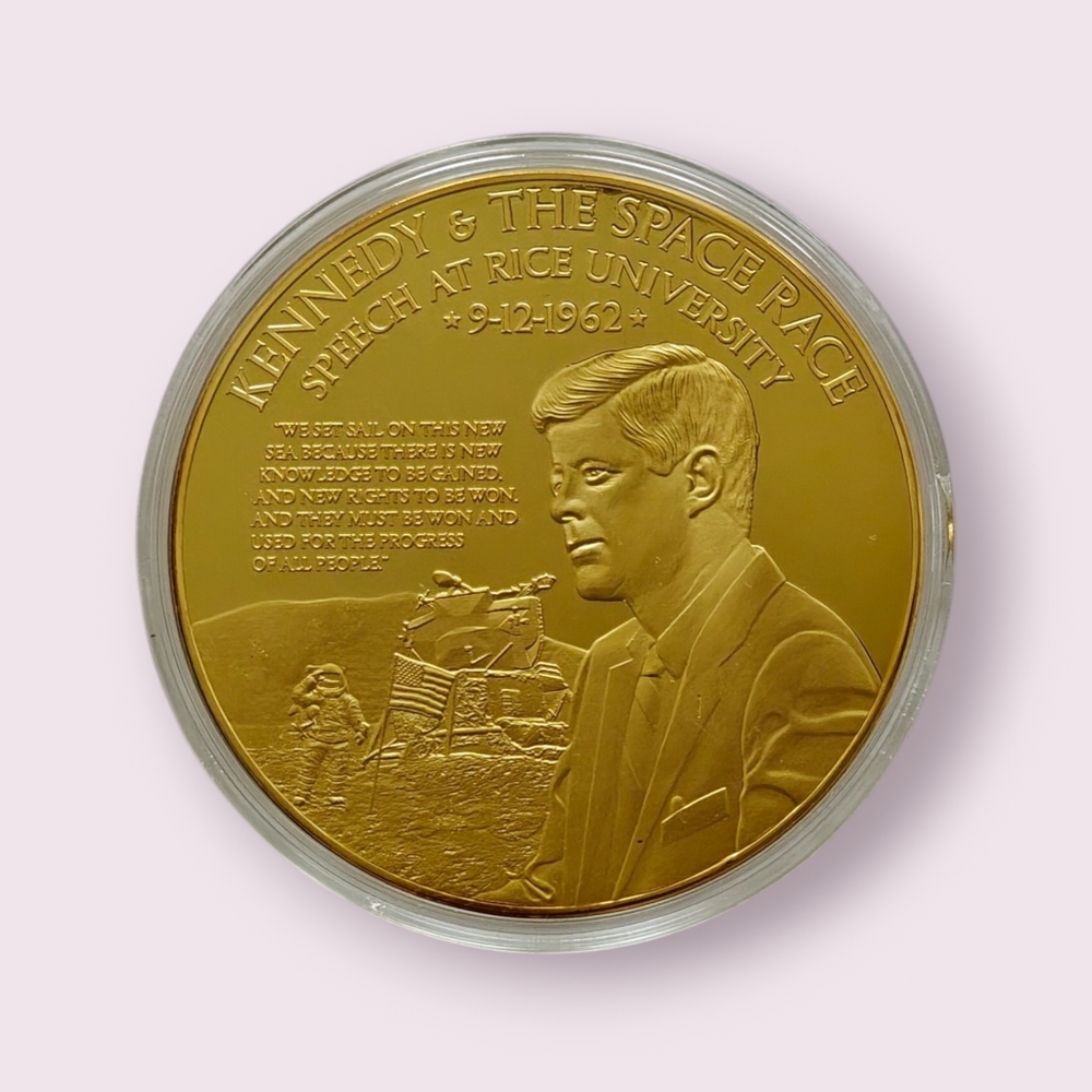 Legacy of John F Kennedy: JFK & The Space Race Commemorative Proof Coin w/COA
